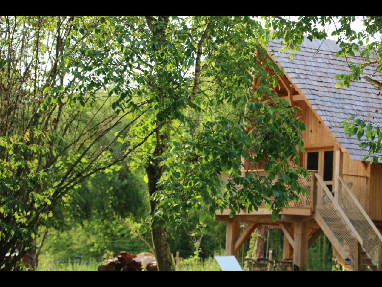 Ecolodge Beauregard Treigny Exteriör bild