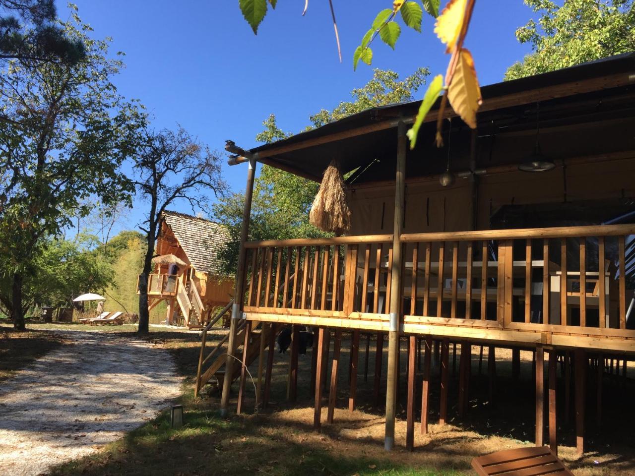 Ecolodge Beauregard Treigny Exteriör bild