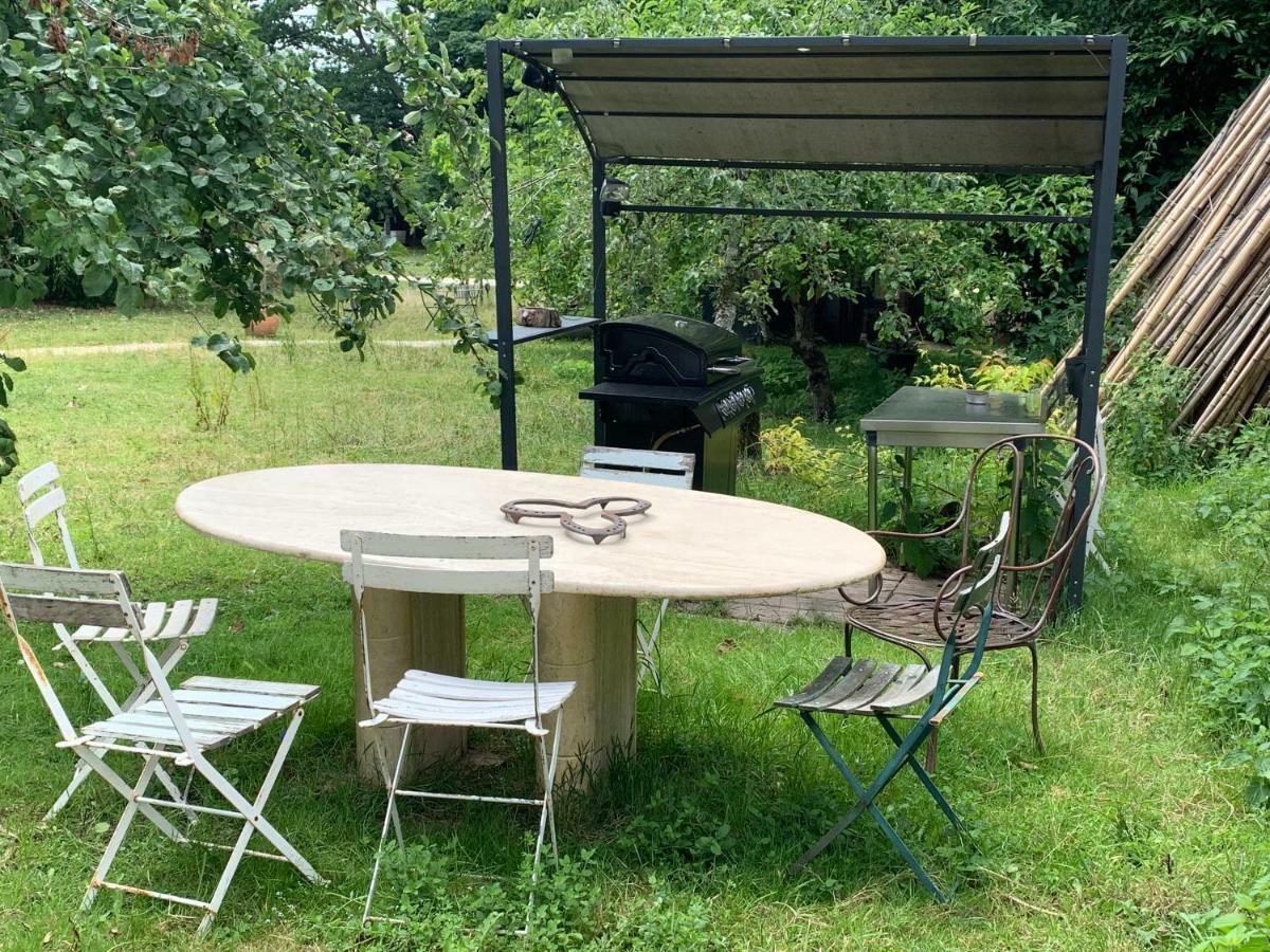 Ecolodge Beauregard Treigny Exteriör bild