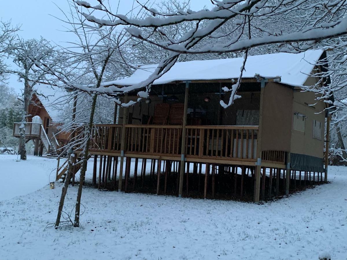 Ecolodge Beauregard Treigny Exteriör bild