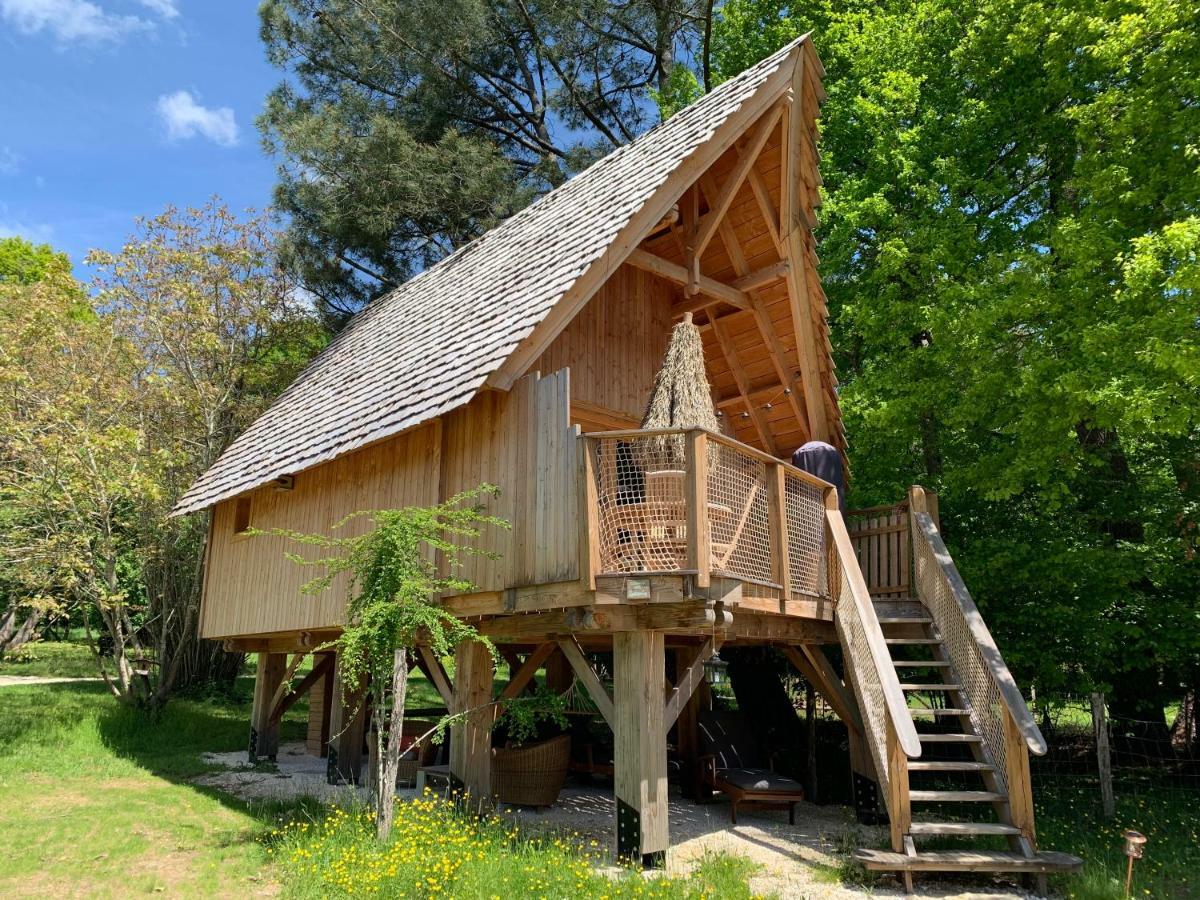 Ecolodge Beauregard Treigny Exteriör bild